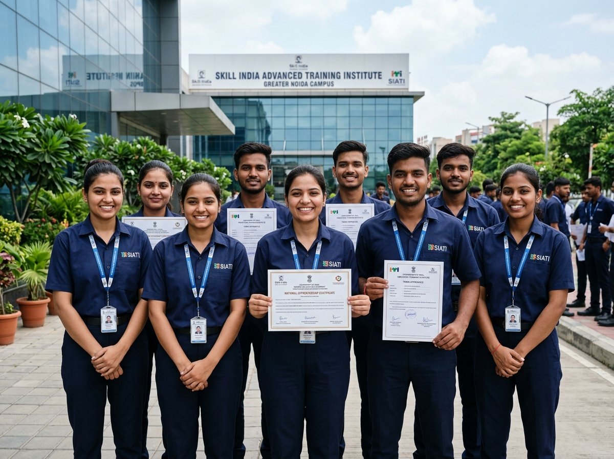 Certified apprentices with Skill India & NAPS credentials